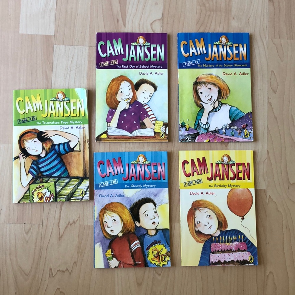 Five Cam Jansen Chapter Books